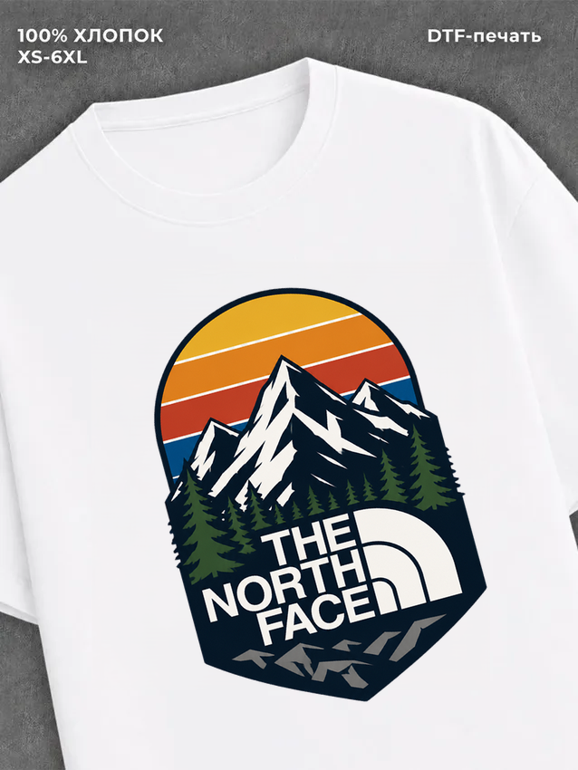 Футболка the north face
