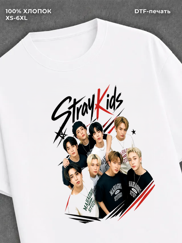 Футболка Stray kids k-pop