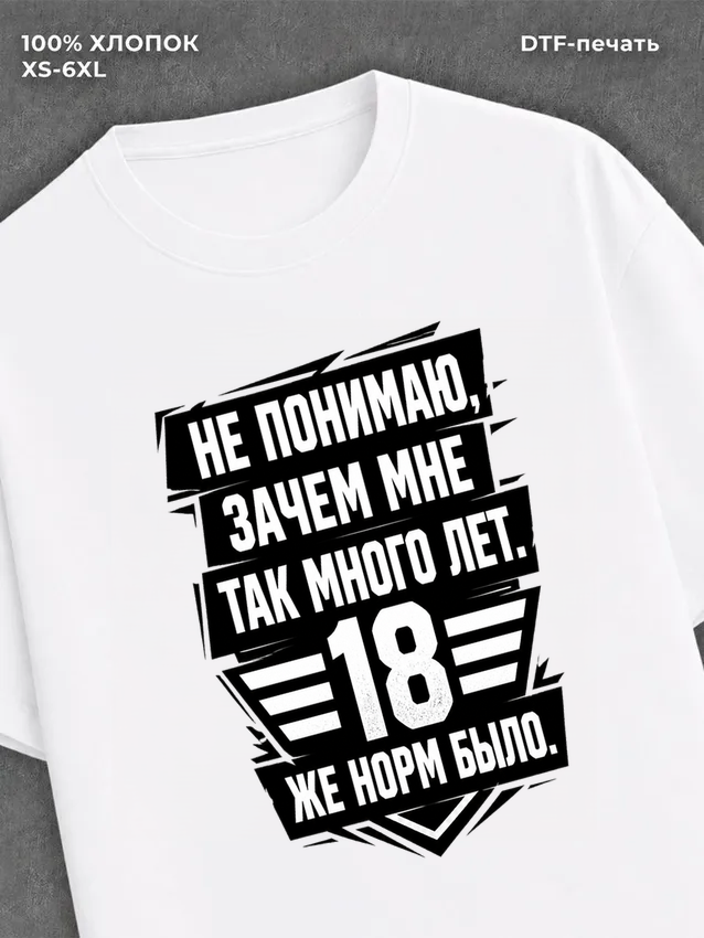 Футболка Футболка Громко сказано