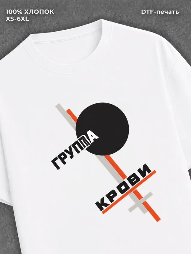 Футболка Группа крови