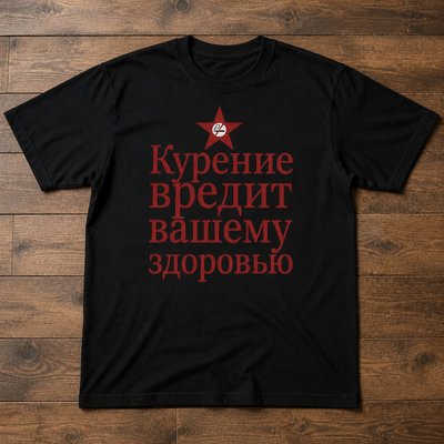 Футболка курение вредит вашему здоровью y2k flat_lay