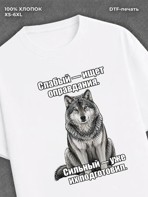 Футболка Оправдания