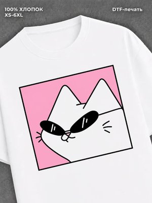 Футболка cat