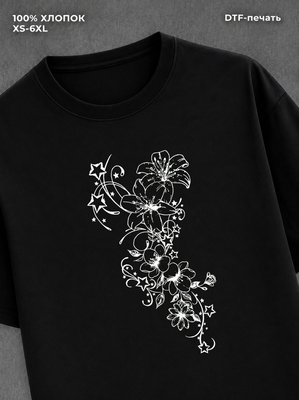 Футболка flowers