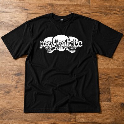 Футболка psykotic archive y2k type flat_lay