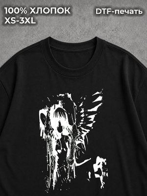 Футболка y2k альт дрейн drain gang аниме