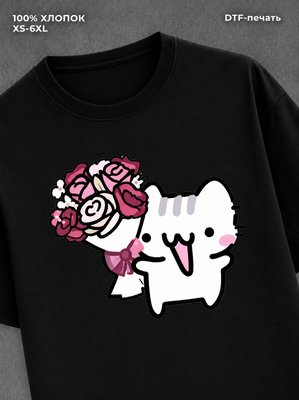 Футболка cat
