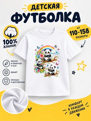 Футболка детская для девочек