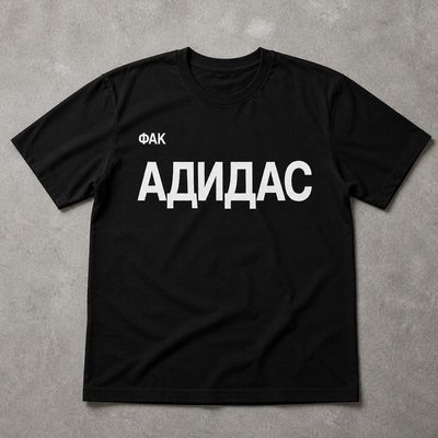 Футболка y2k Yeezy x Гоша Рубчинский flat_lay