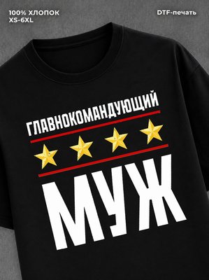 Футболка мужская именная главно