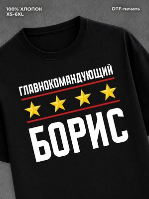 Футболка мужская именная главно