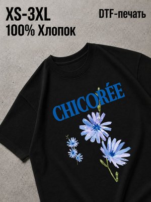 Футболка цветы бабочки жуки