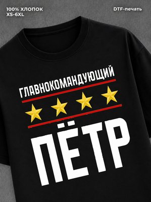 Футболка мужская именная главно