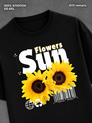 Футболка flowers