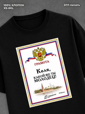 Футболка Коля Николай