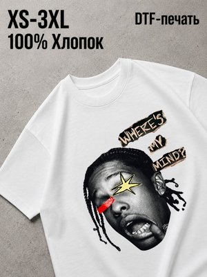 Футболка asap rocky a ap