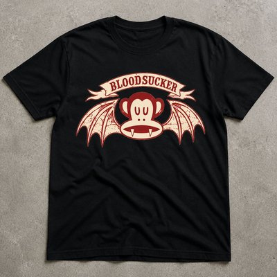 Футболка paul frank bloodsucker y2k flat_lay