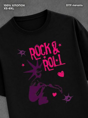 Футболка y2k Рок sk8 black