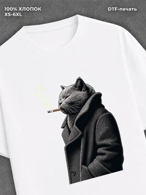 Футболка Британский кот