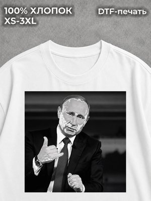 Футболка Мем с Путиным