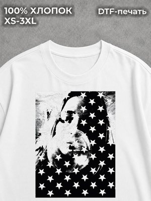 Футболка Fade Republic BonnyOnline USA vibes y2k white