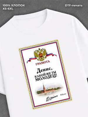 Футболка Денис