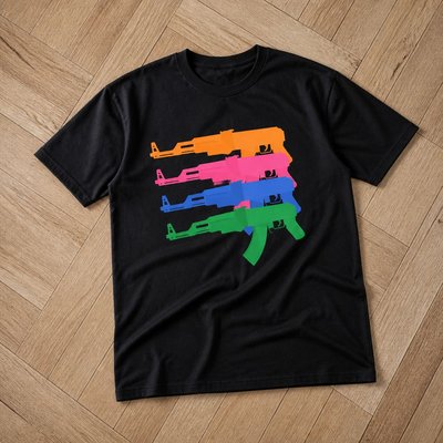 Футболка ak-47 y2k alpha industries type flat_lay
