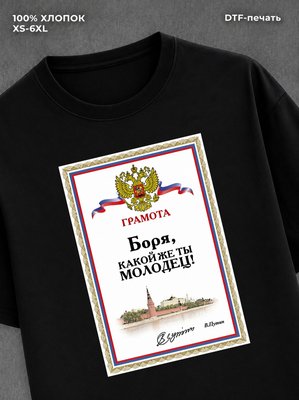 Футболка Боря Борис