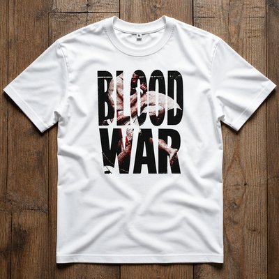 Футболка blood war y2k archive type flat_lay