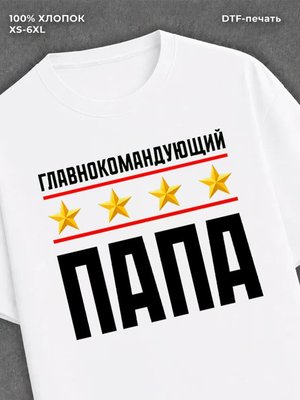 Футболка мужская именная главно