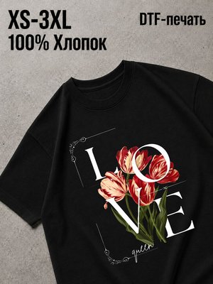 Футболка Цветы