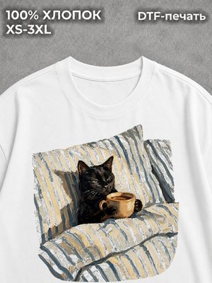 Футболка Котики