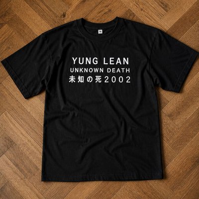 Футболка Yung Lean unknown death y2k/archive type flat_lay