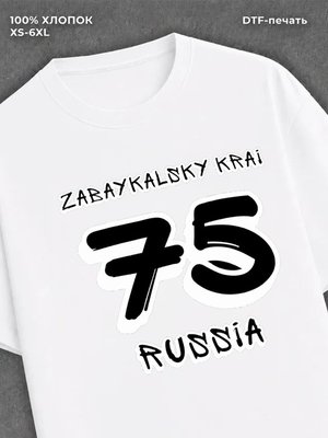 Футболка Zabaykalsky Krai 75