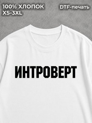Футболка Интроверт