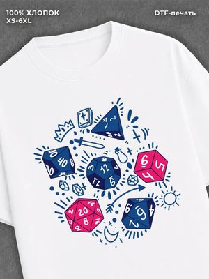 Футболка dungeons and dragons