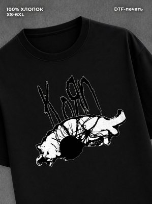 Футболка группы KORN