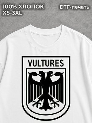 Футболка y2k бел Vultures white