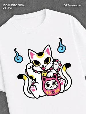 Футболка котик
