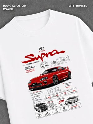 Футболка Toyota Supra