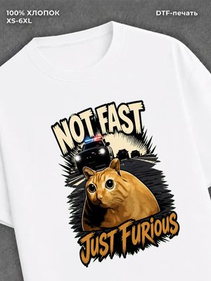 Футболка Not fast