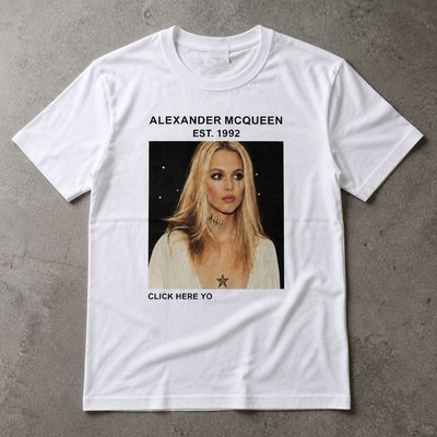 Футболка Alexander McQueen y2k