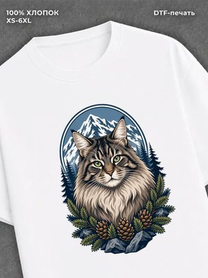 Футболка Сибирская кошка