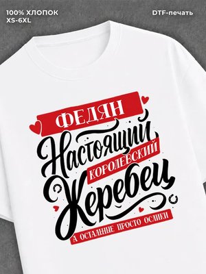 Футболка Федя
