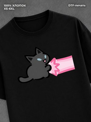 Футболка котик