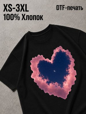Футболка Сердечки