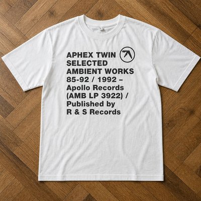 Футболка aphex twin y2k archive flat_lay
