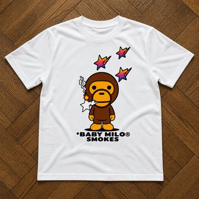 Футболка Bape Baby Milo starts