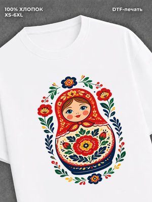 Футболка Матрешка