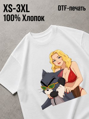 Футболка Y2K Tom Aura